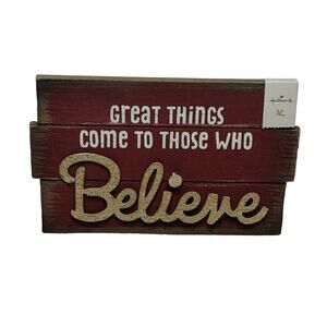 Hallmark Holiday/Christmas Tabletop Sign - NWT